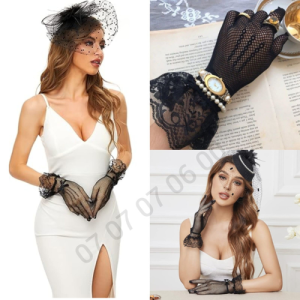 Short Fishnet Gloves