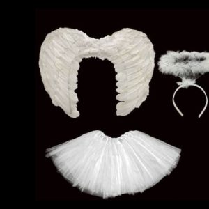 White Angel Wing Costume Set